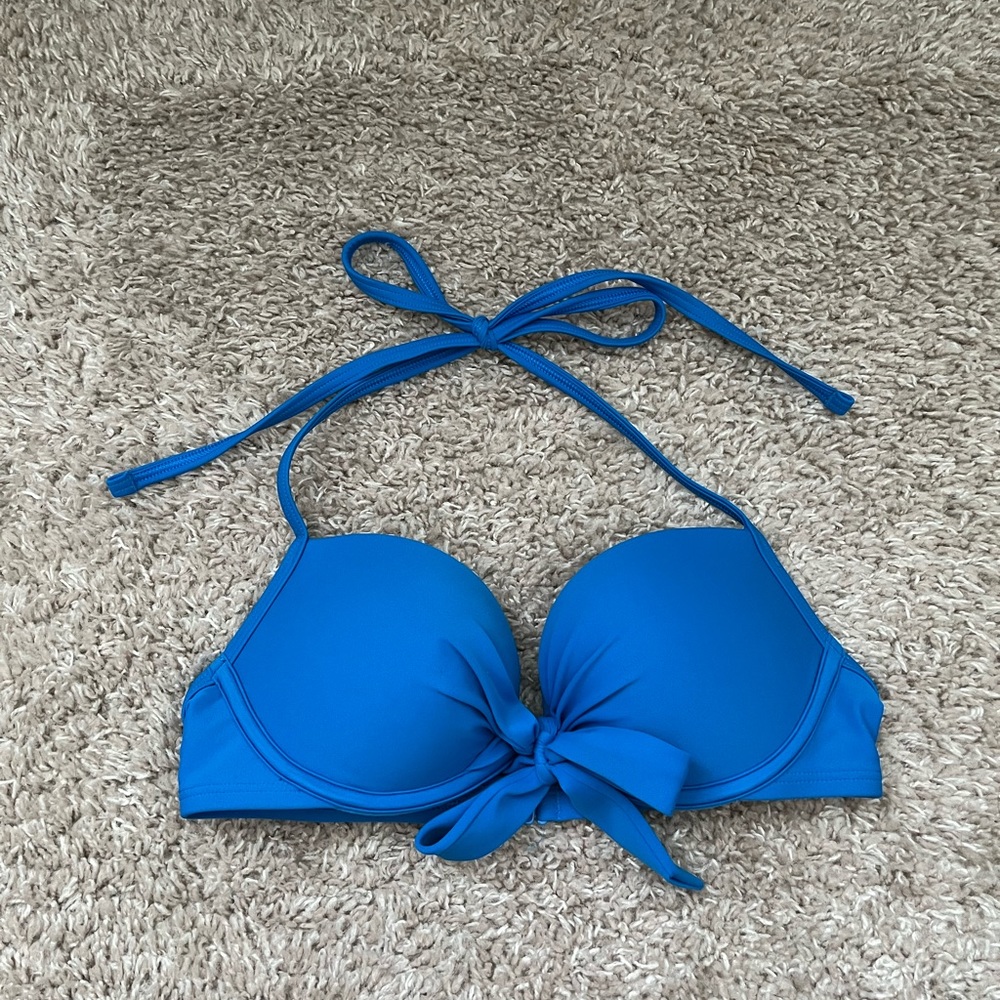 Aerie royal blue pushup top